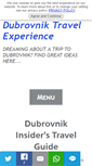Mobile Screenshot of dubrovnik-travel-experience.com