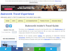 Tablet Screenshot of dubrovnik-travel-experience.com